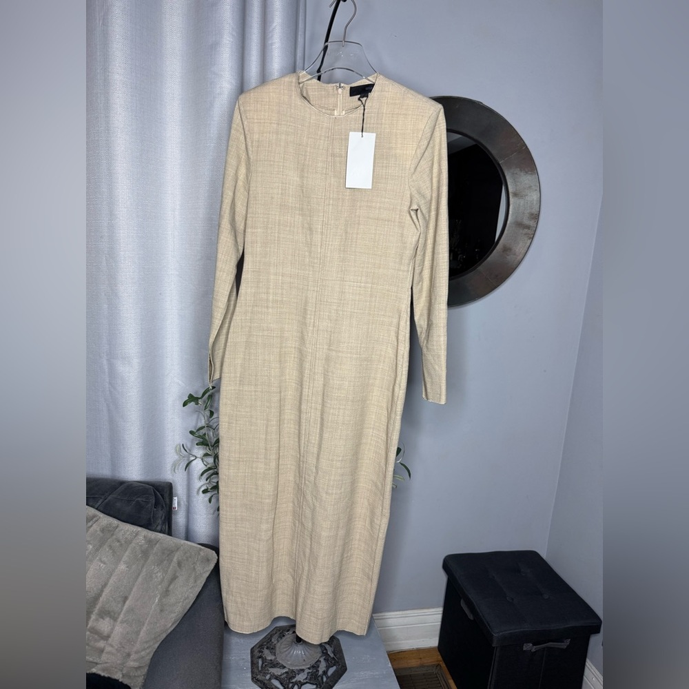 NWT Zara Woman ZW Collection Wool Tube Dress Size L Large - Picture 9 of 12